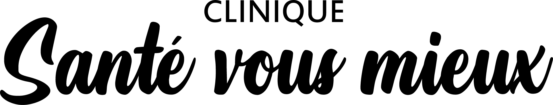 Clinique santé vous mieux, Saint-Jean-sur-Richelieu, Logo Noir